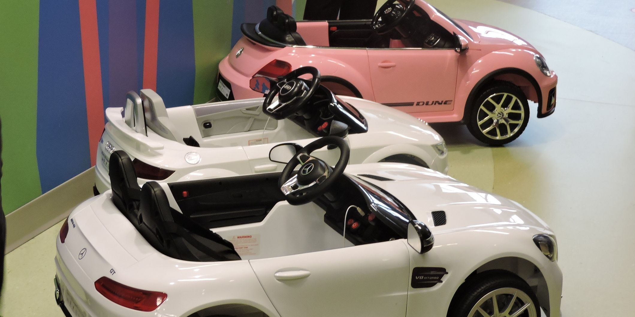 Hospital’s Audi TT, Mercedes-AMG GT, VW Beetle Come in Kid Sizes