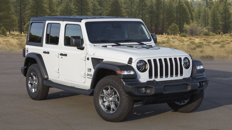 Jeep adds Wrangler Freedom edition with military-themed design accents