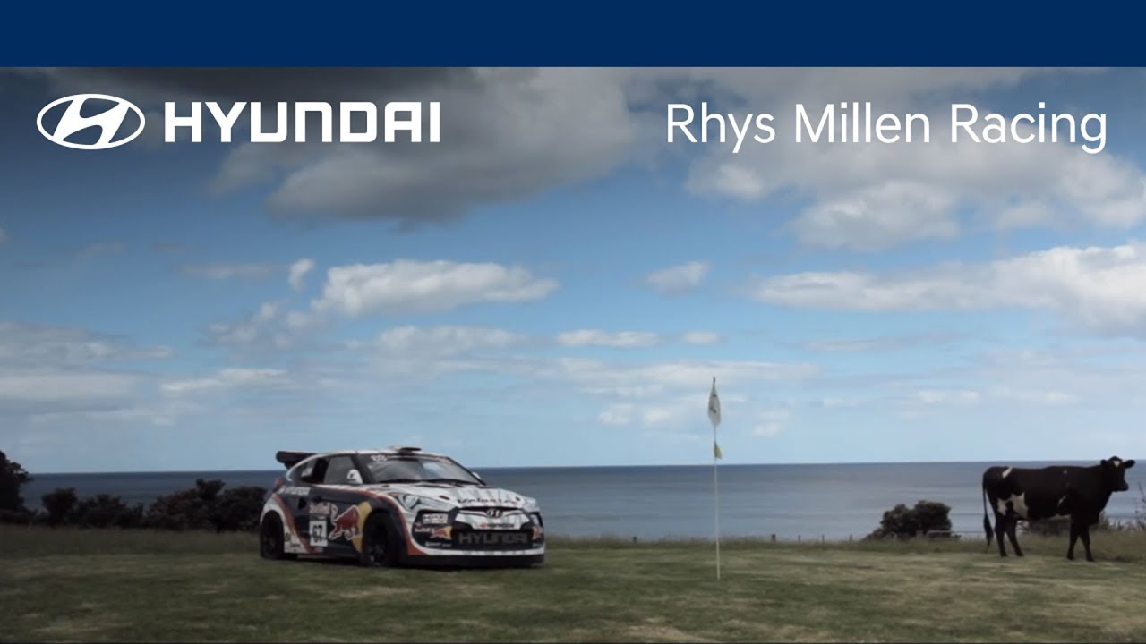Speed Golf featuring the Veloster Rally Golf Cart and Rhys Millen | Hyundai