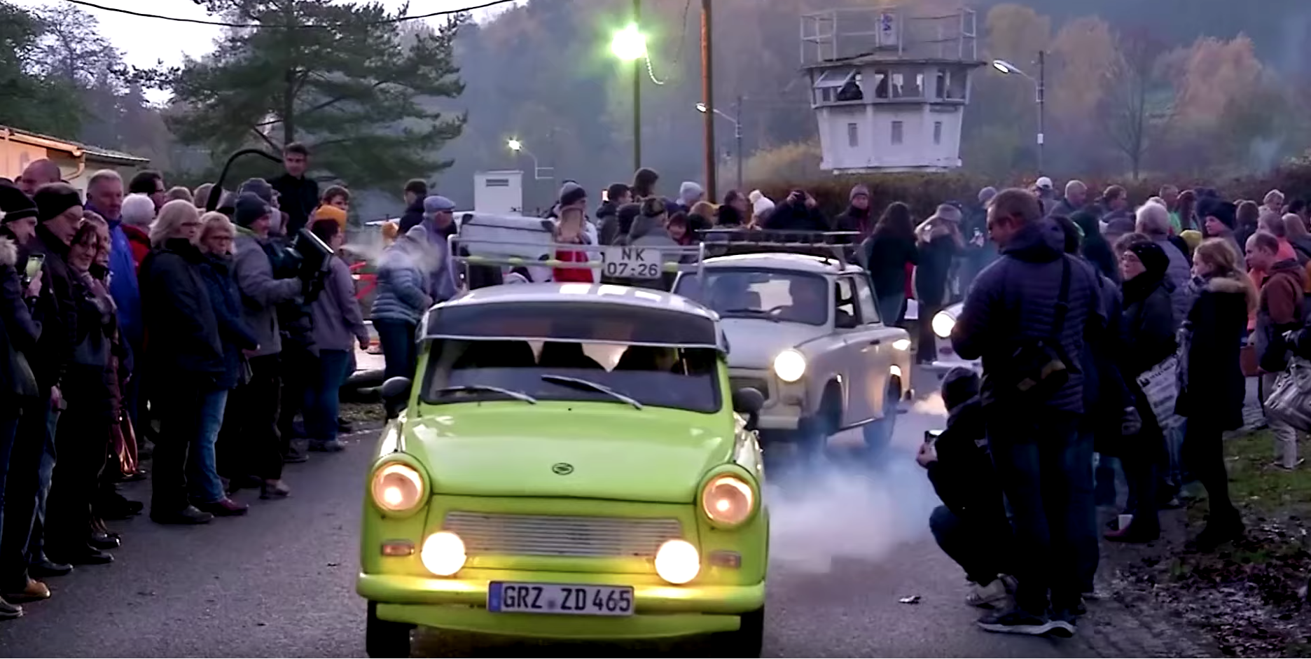 Trabant Parade Celebrates Berlin Wall’s Fall, 30 Years Later