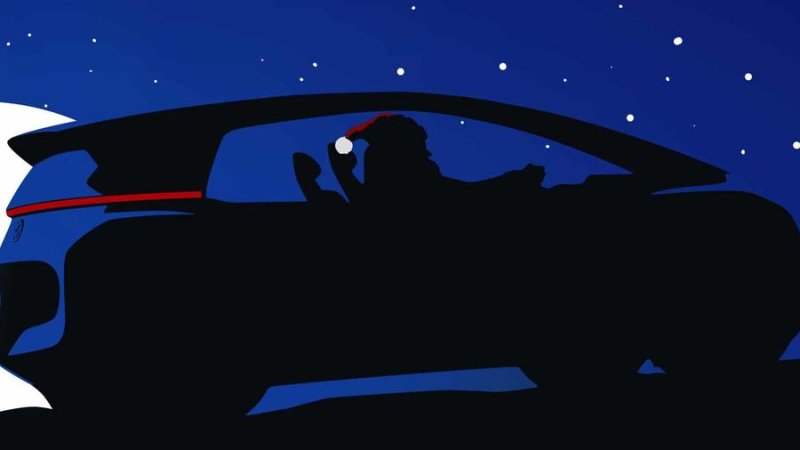 Did Volkswagen tease a new entry-level EV on a Christmas card?