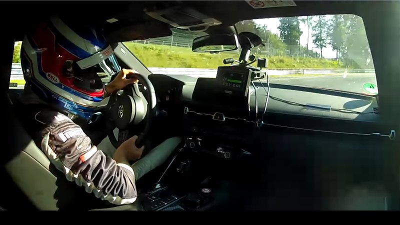 Ride along as Toyota Supra laps Nurburging in 7:52:17 in this cockpit view