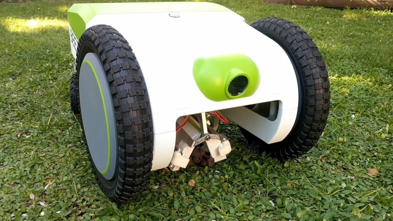 This poop-scooping bot is like a Roomba for your yard