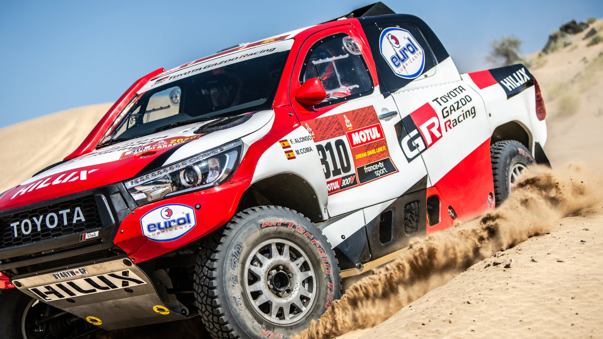 Dakar poses biggest challenge yet for rookie Alonso