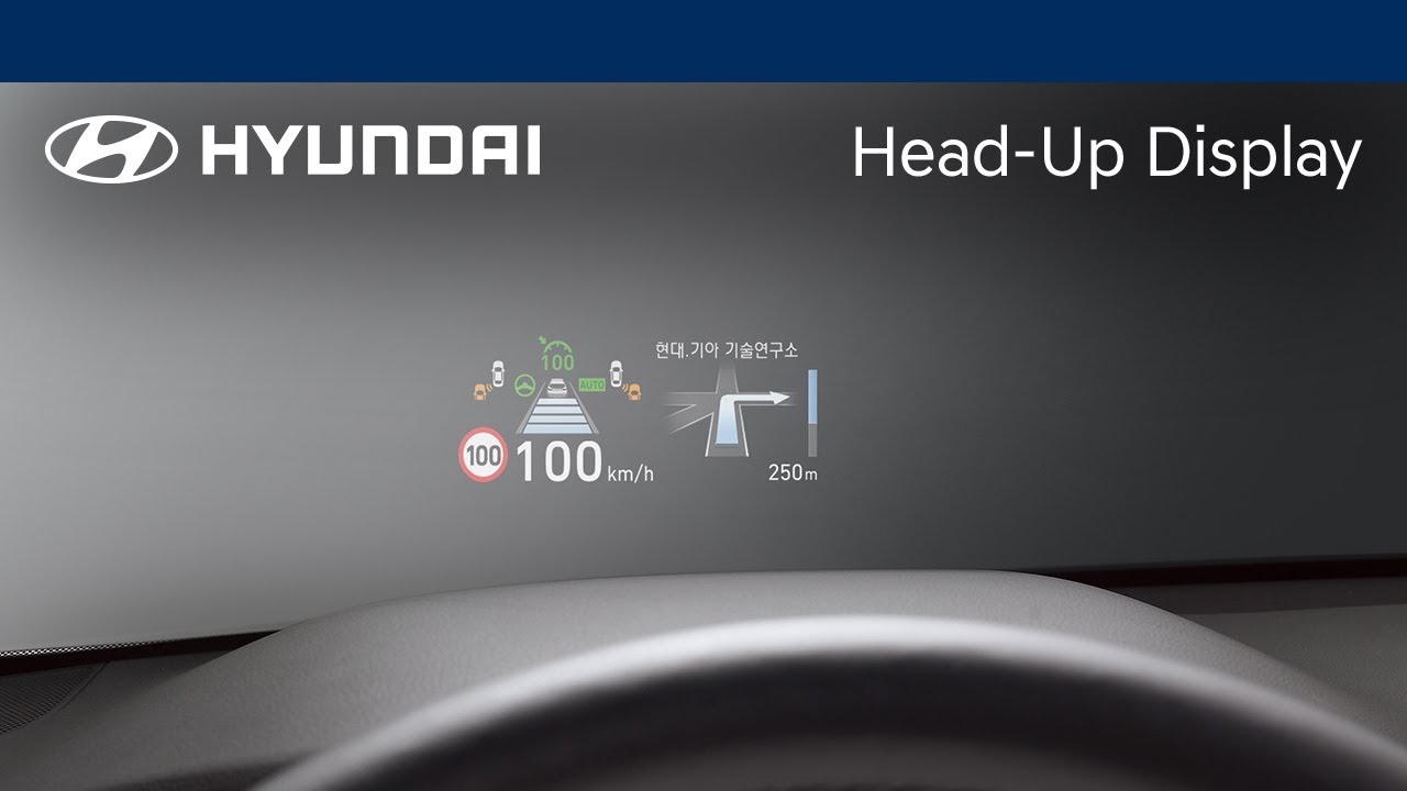 How the Head-Up Display Works | 2019 Santa Fe | Hyundai