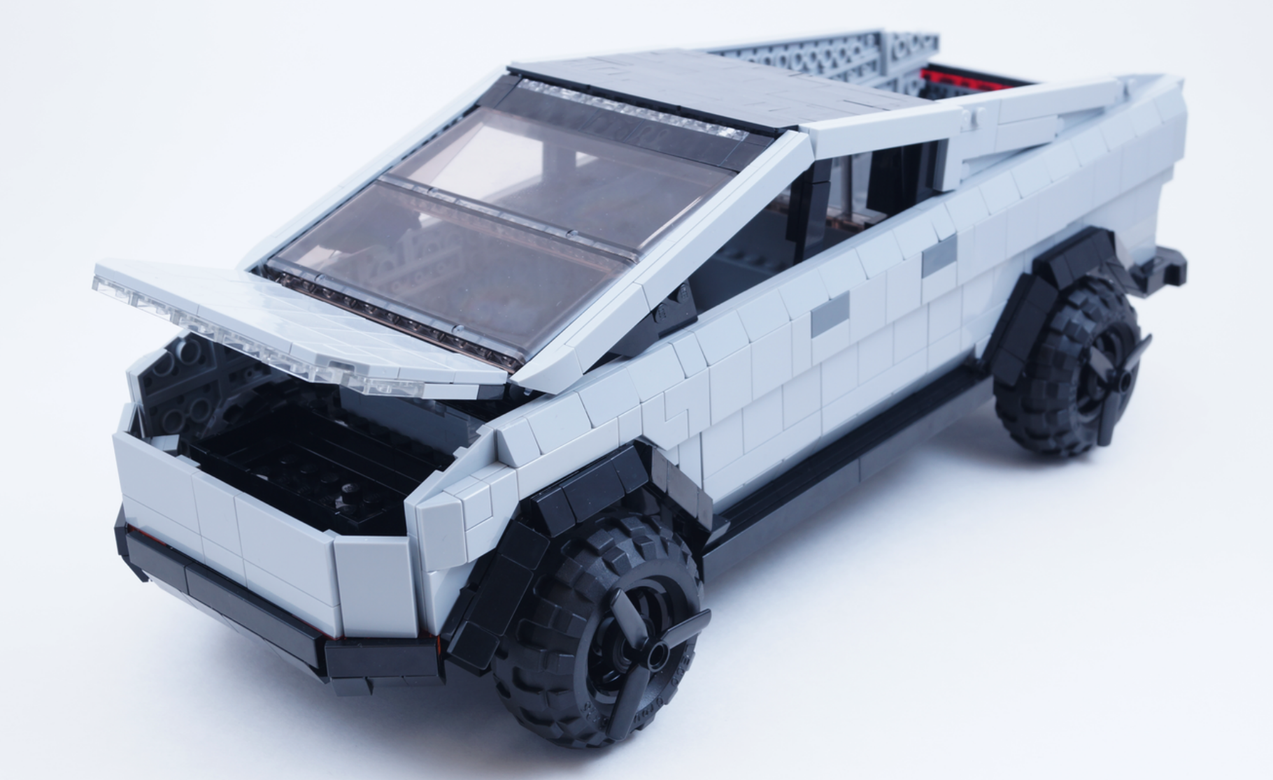 Lego Tesla Cybertruck Fan Model Gets 10,000 Votes to Become Real