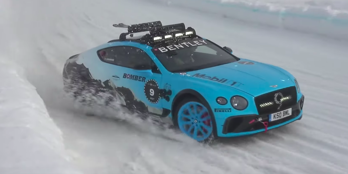 Watch a Bunch of Amazing Race Cars Get Sideways on a Frozen Lake in Germany