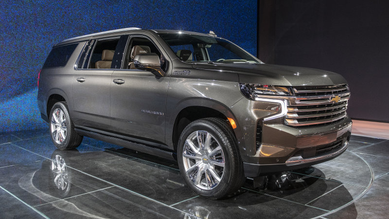 2021 Chevrolet Suburban starts at $52,995, no change from 2020