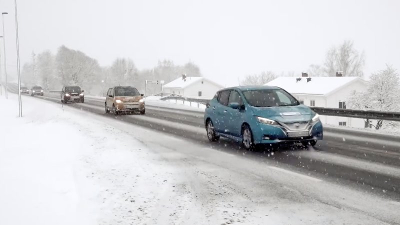 Here’s how 20 popular EVs fared in cold-weather testing in Norway