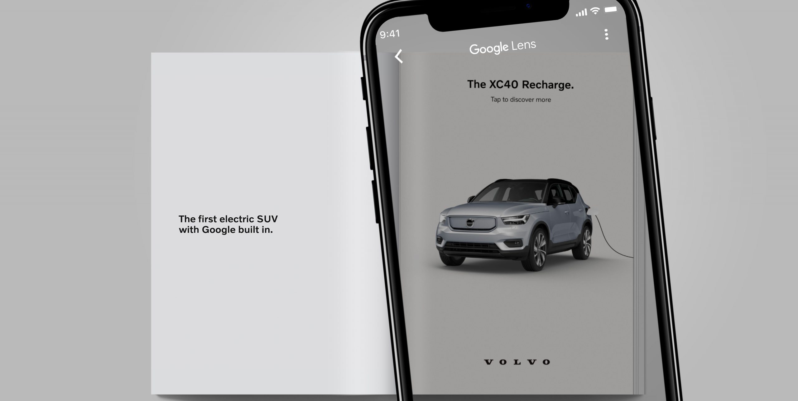 See Volvo’s XC40 Recharge EV Move—in an Ad, with Google’s Help