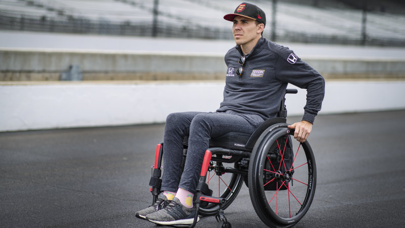 Robert Wickens feels like he’s almost back after virtual race