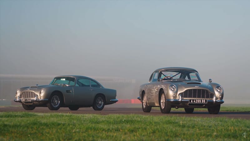 Aston Martin DB5s from ‘No Time to Die’ sampled by Carfection