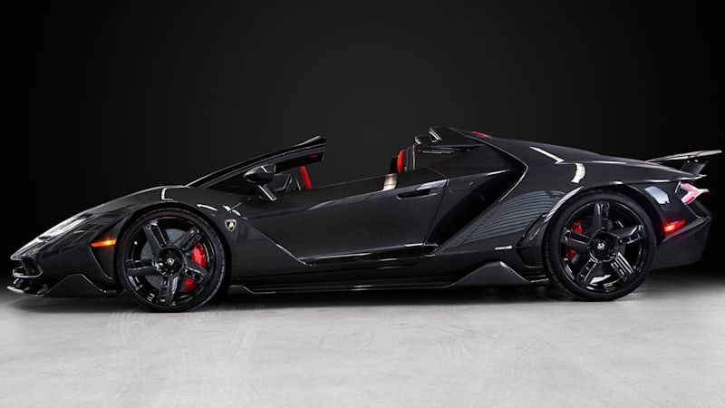 Exposed carbon fiber 2017 Lamborghini Centenario Roadster up for sale