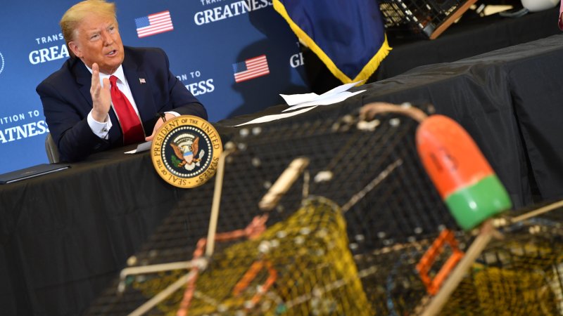 Trump again threatens tariffs on European cars, this time over lobsters