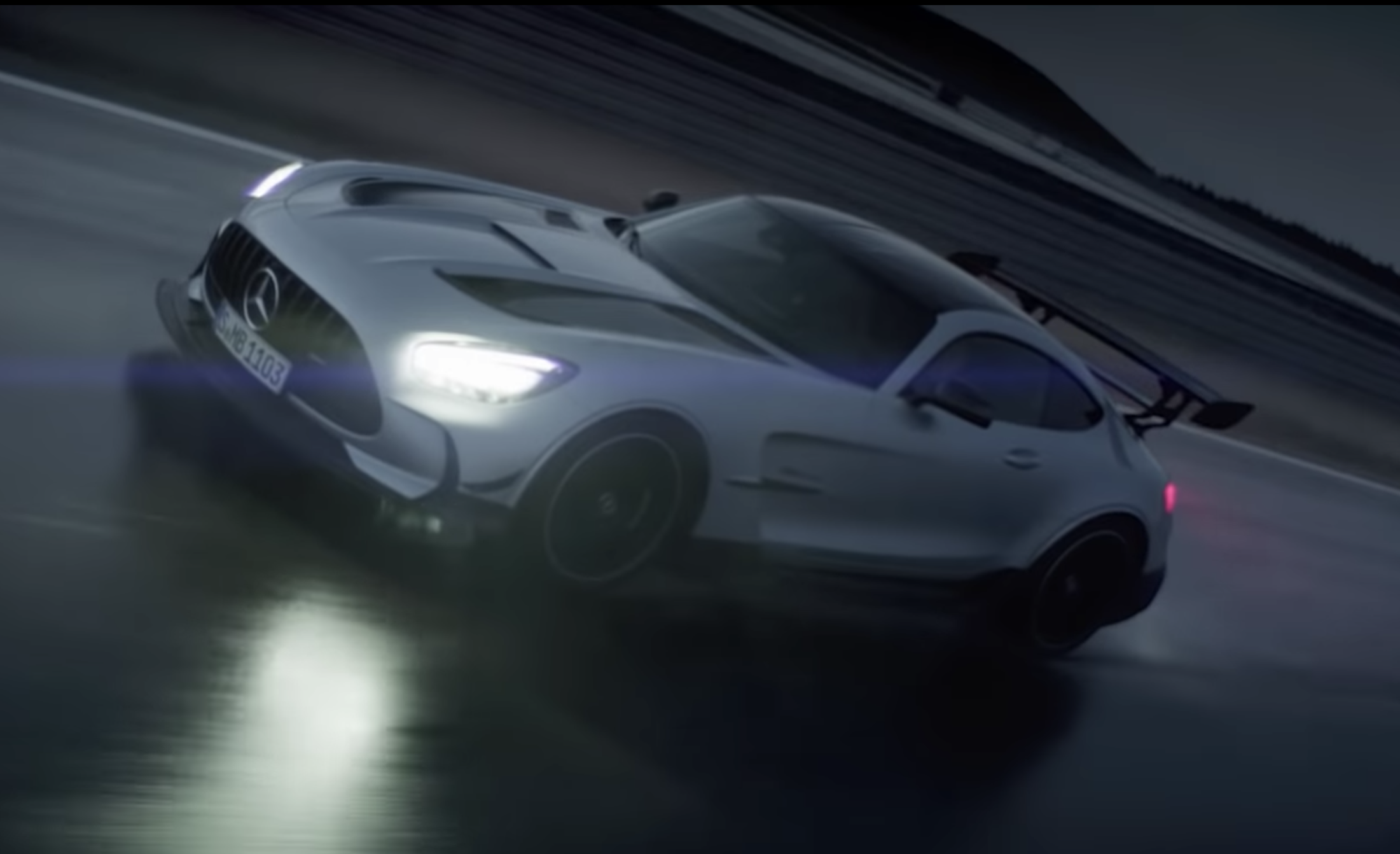 Watch Mercedes-AMG GT Black Series on Track before Its Official Debut