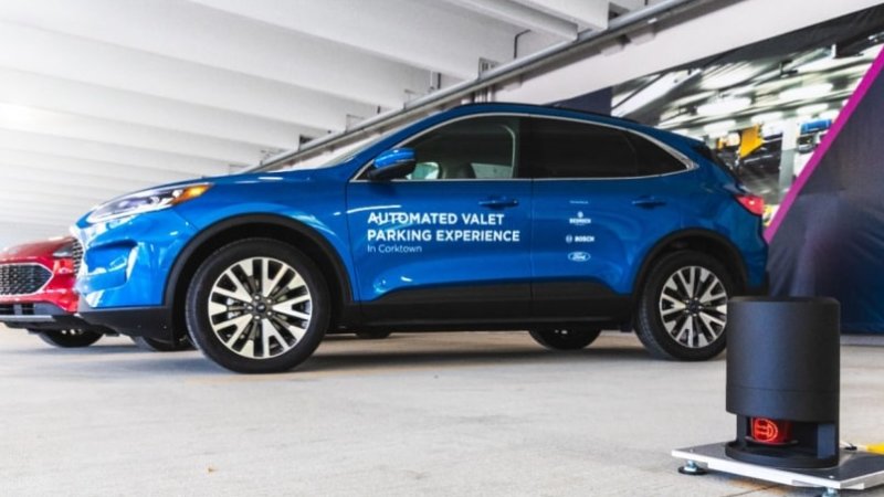 Ford, Bosch, and Bedrock announce automated valet parking garage in Detroit