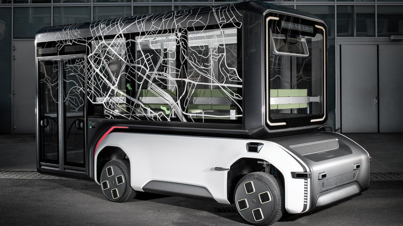 German space agency reveals an autonomous, electric urban mobility prototype for use right here on Earth