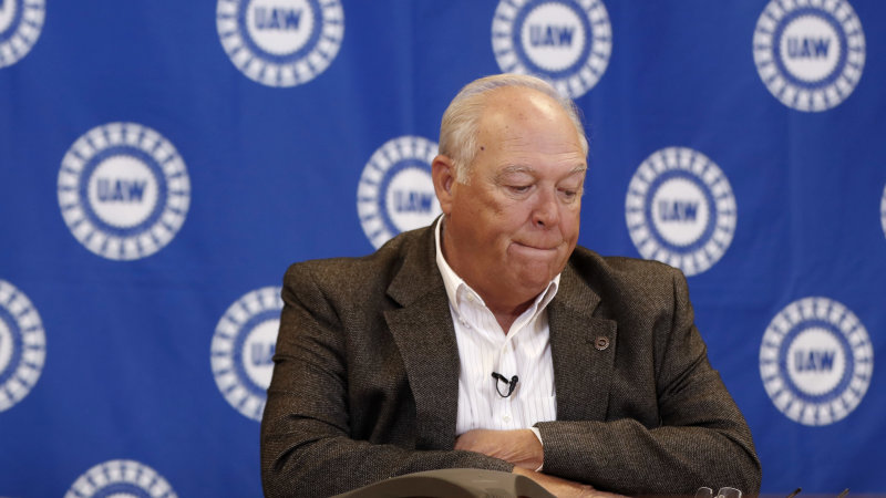 Former UAW President Williams pleads guilty to embezzlement