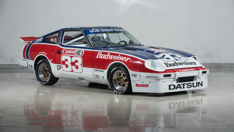 One of Paul Newman’s champion Datsun 280ZX race cars is for sale