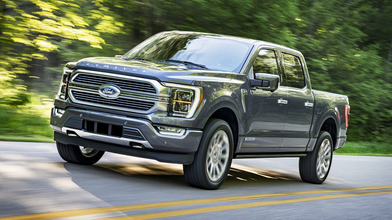 2021 Ford F-150 PowerBoost hybrid ties the diesel for overall fuel economy