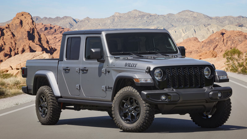 Jeep Gladiator gets Willys trim level for 2021 model year