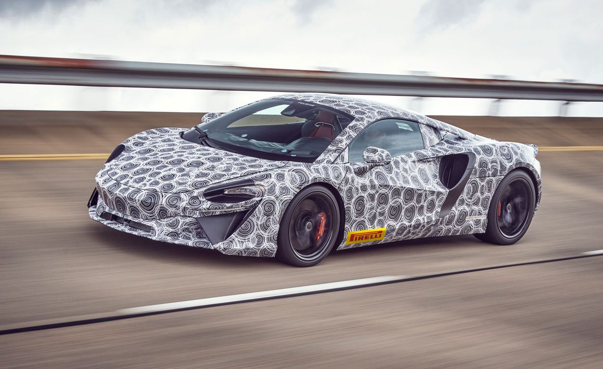 McLaren Artura Is Name of New V-6 Hybrid Supercar Coming in 2021