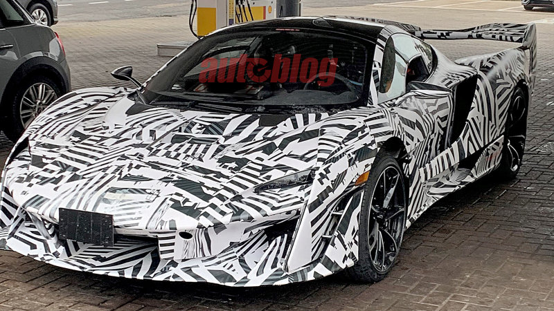 McLaren Sabre spy photos give us our best look yet at the new supercar