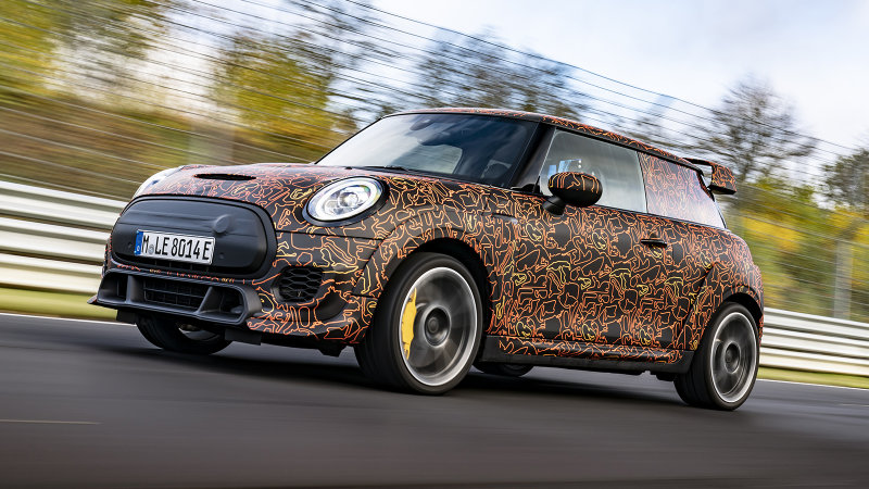 Mini reveals it’s developing an electric John Cooper Works model