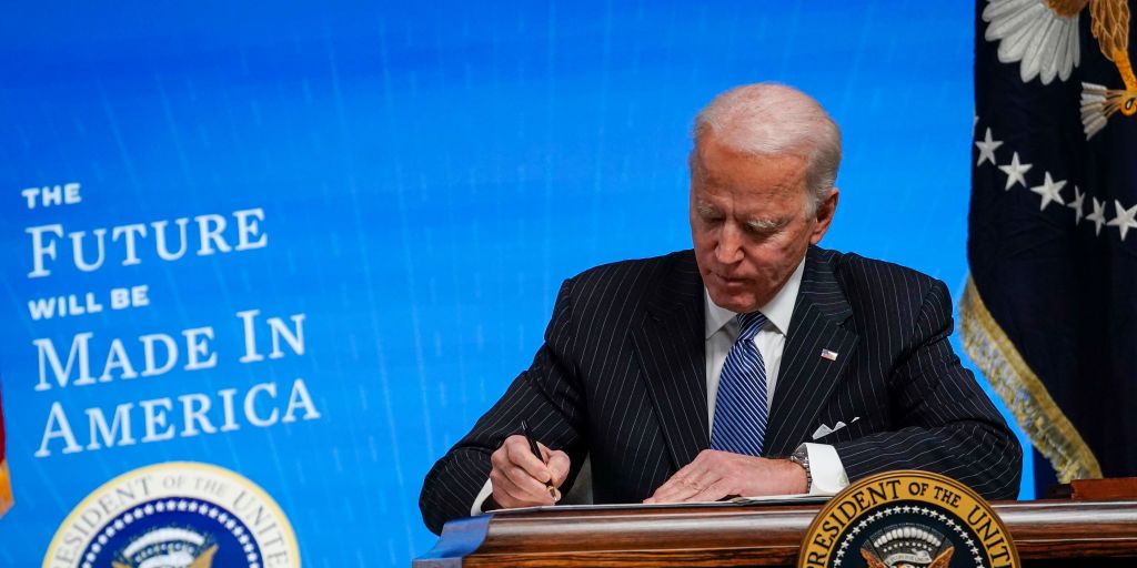 Biden Wants to Replace U.S. Fleet Vehicles with American-Made EVs