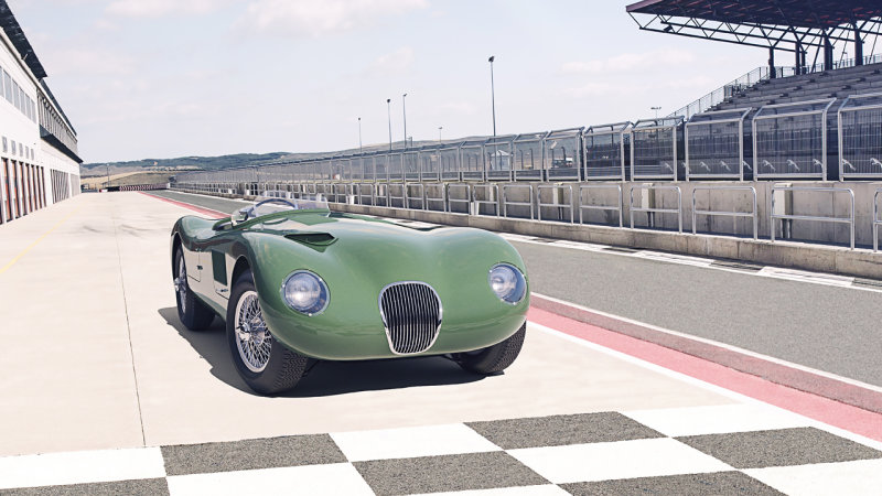 Jaguar announces continuation run of 1953 C-Type race cars