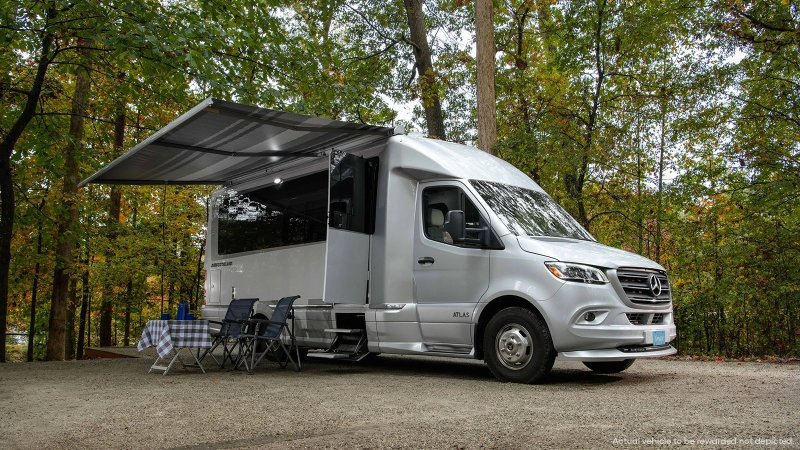 This Airstream Atlas is a camper van gone full-luxury and it can be yours