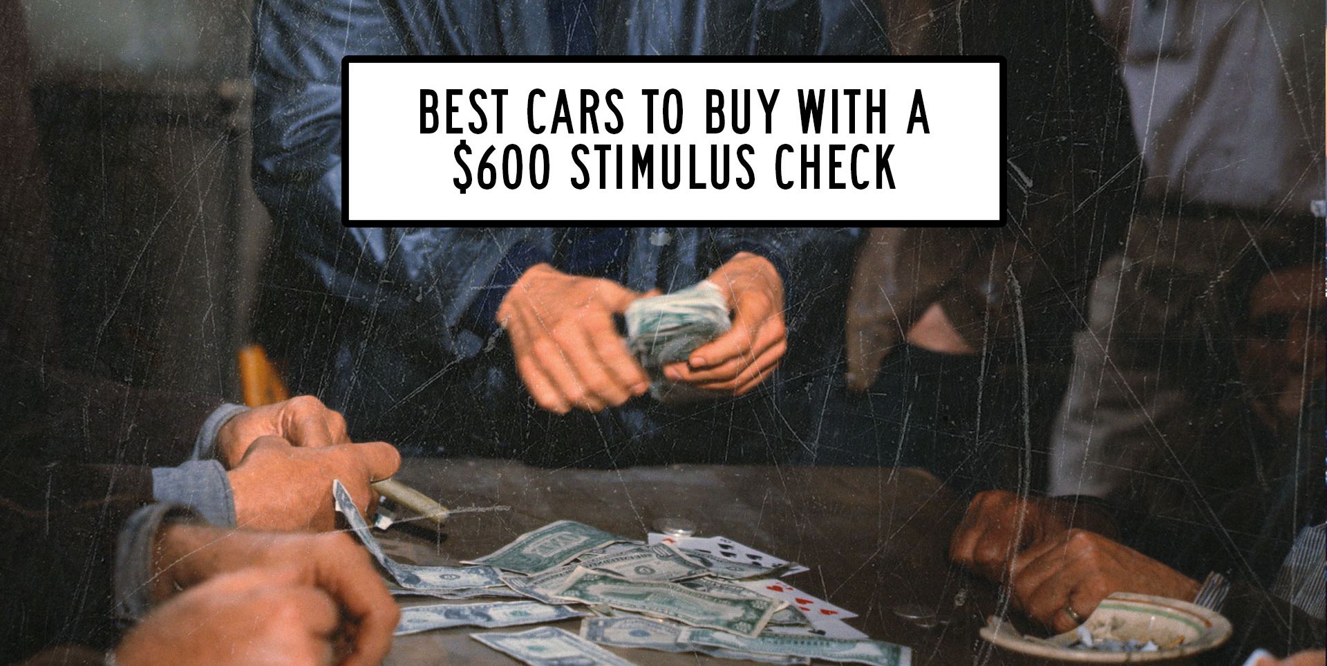 What to Buy with Your $600 Stimulus Check: Window Shop with Car and Driver