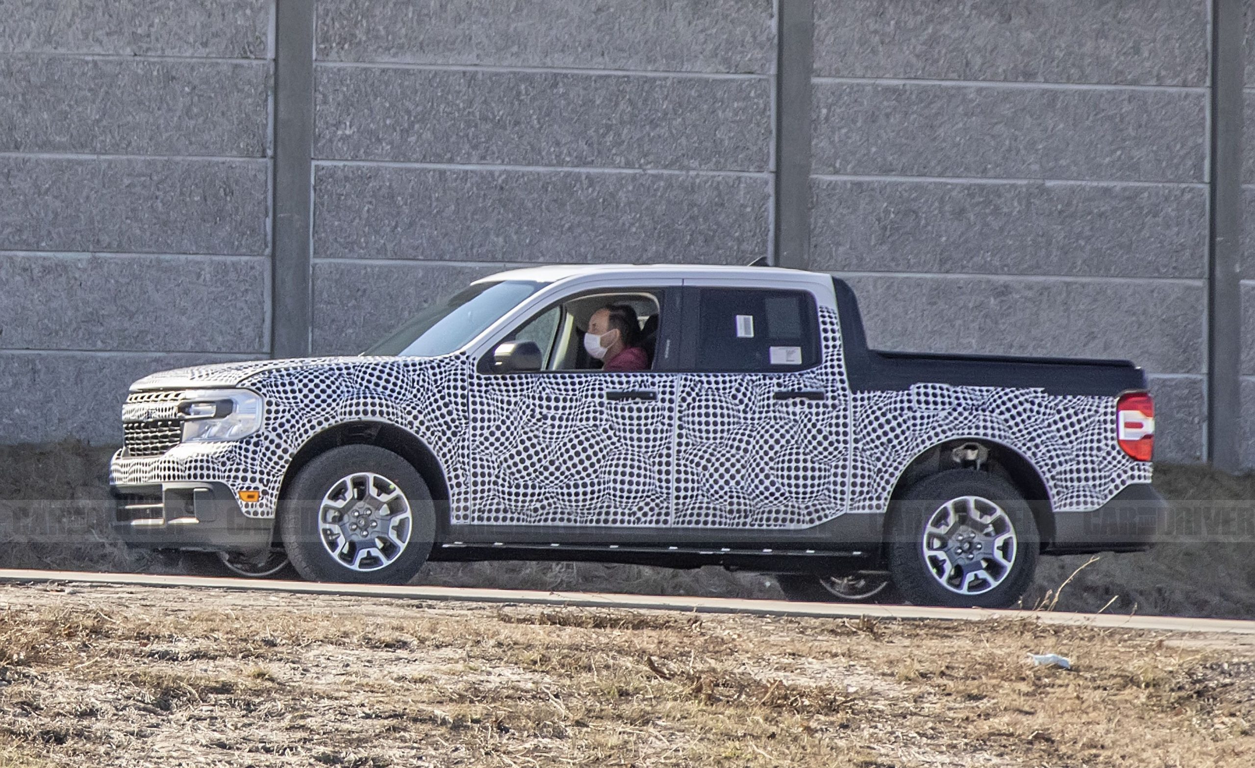 2022 Ford Maverick Spied in All Its Small-Pickup Glory