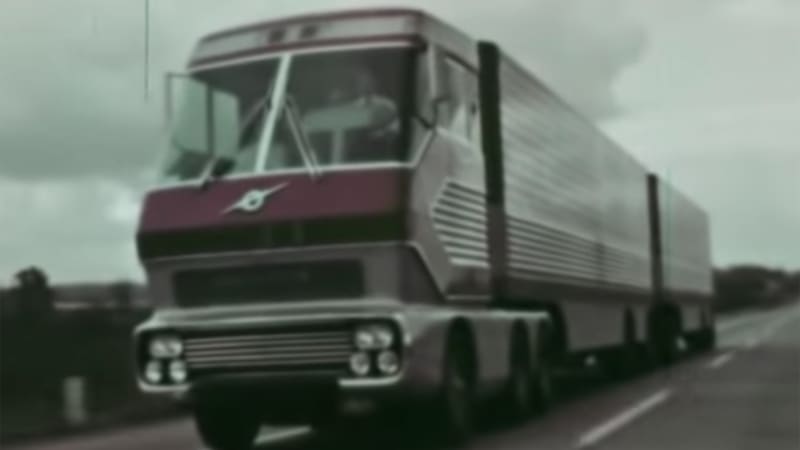 Ford’s long-lost turbine semi truck ‘Big Red’ found, in good shape