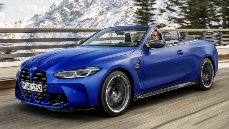 2022 BMW M4 Convertible revealed solely in Competition xDrive form