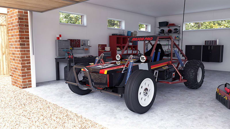 A U.K. company is making a life-size Tamiya Wild One R/C car