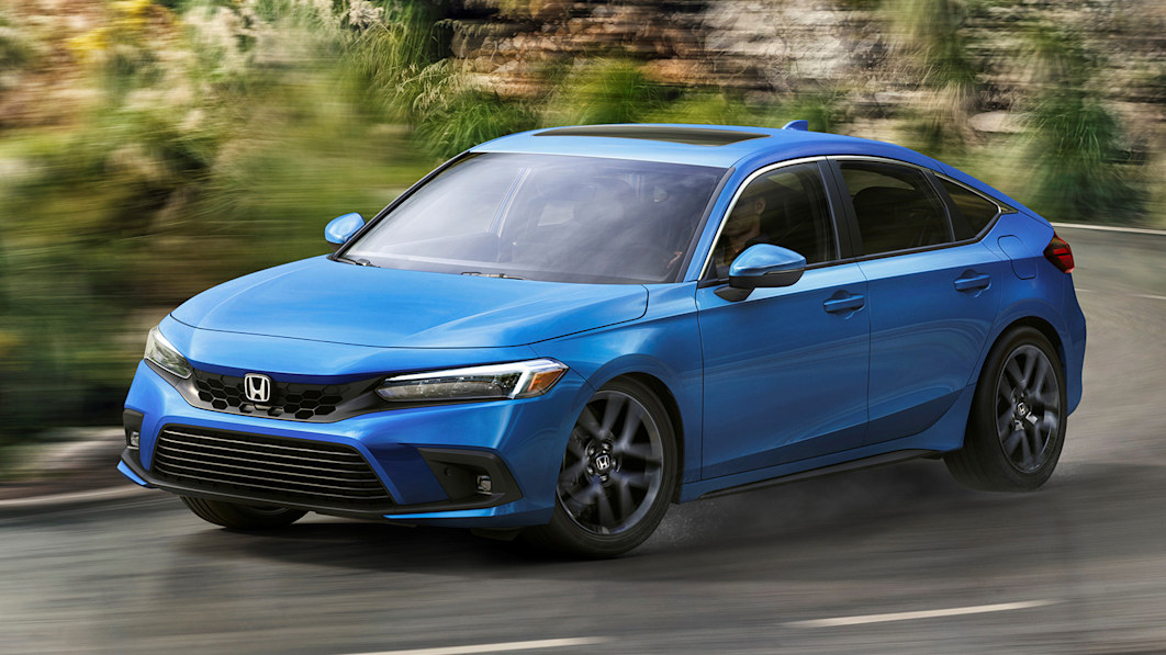 New Honda Civic hatchback revealed for 2022 with manual option, two engines