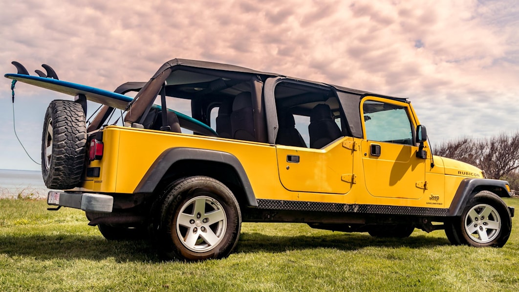 Stretched, three-row Jeep Wrangler was Unlimited before it was cool