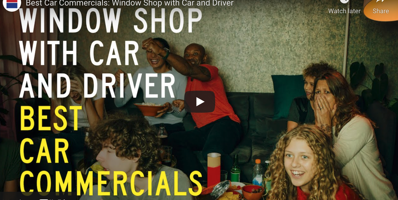 Our Favorite Car Commercials: Window Shop with Car and Driver