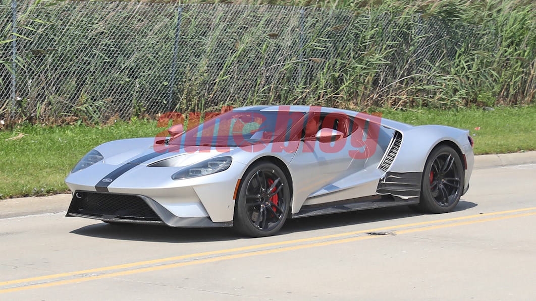 Ford GT test mule spied, and rumors of a new engine are swirling