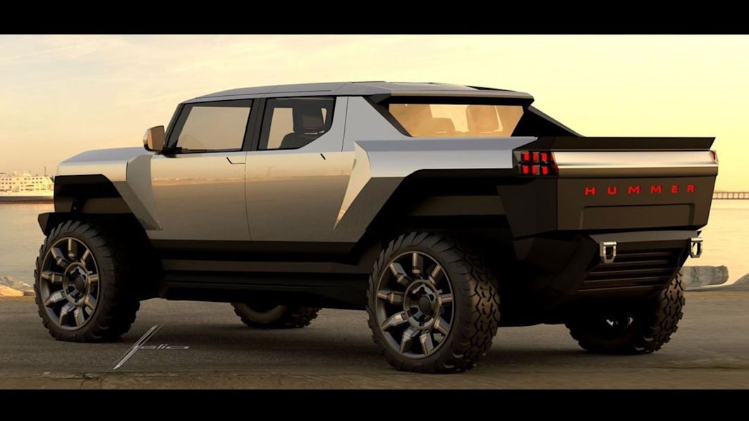 GM Design shows another early Hummer EV sketch