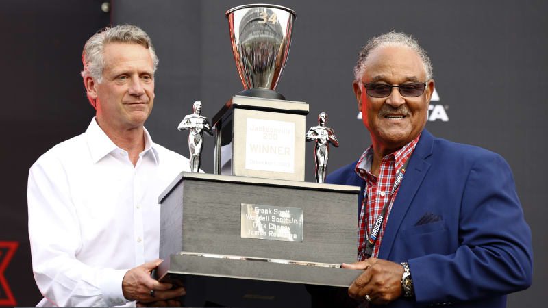 It’s about time: NASCAR gives Wendell Scott’s family his 1963 race trophy