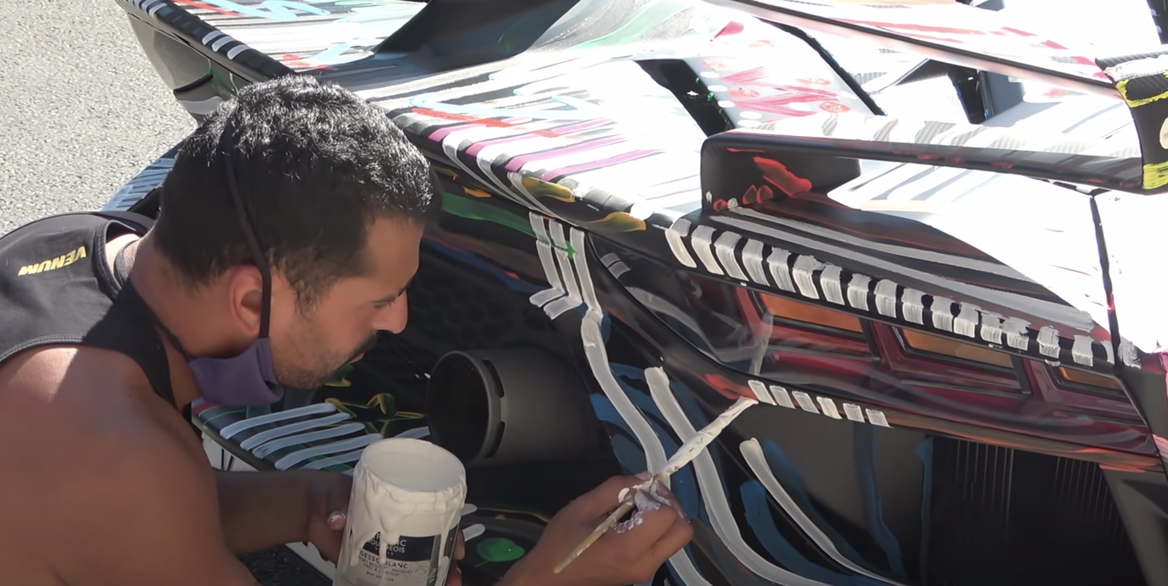 Lamborghini Aventador SVJ Gets Artist’s Hand-Painted Treatment