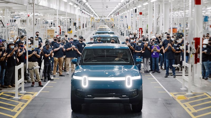 Rivian hits the road: First R1T customer truck rolls off the assembly line