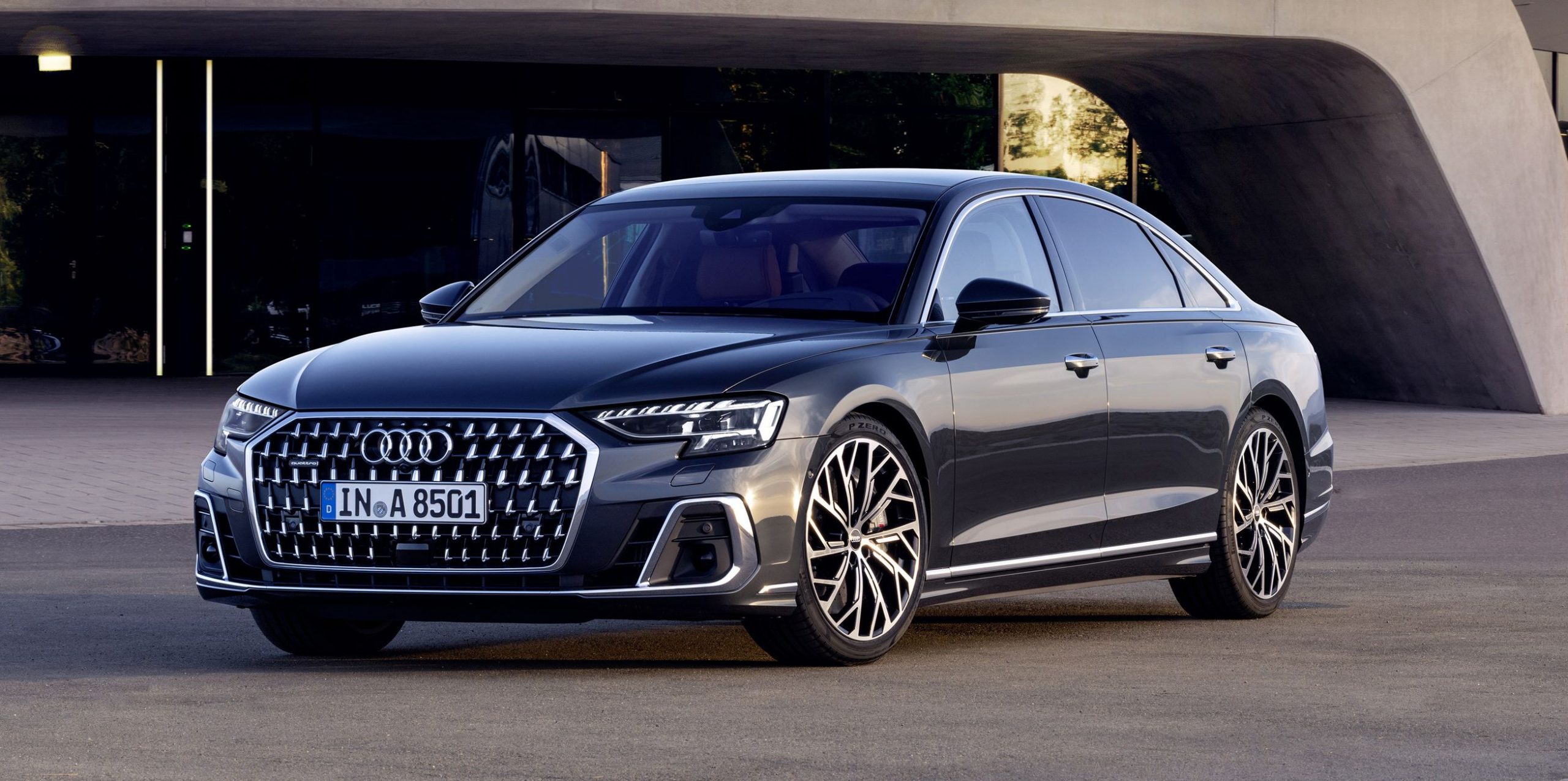 2022 Audi A8 Debuts Its Freshened Look