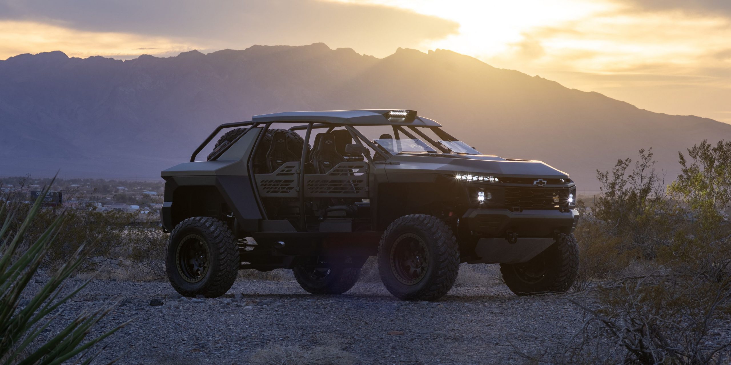 650-HP Chevy Beast Looks Like a Real-Life Halo Warthog