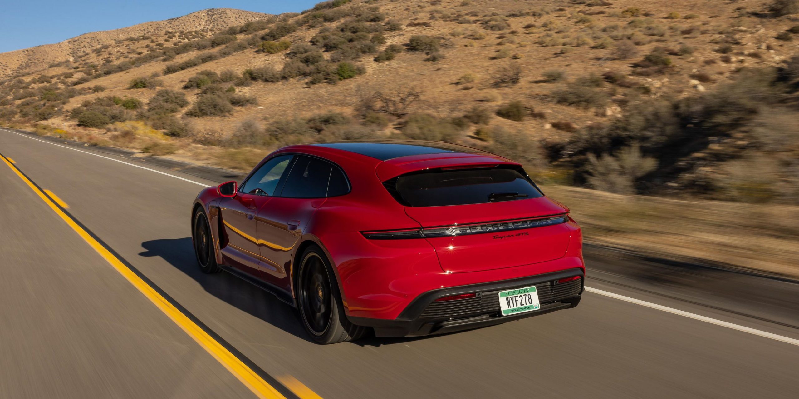 2022 Porsche Taycan GTS Sport Turismo Wagon Hauls Ass, Looks Great