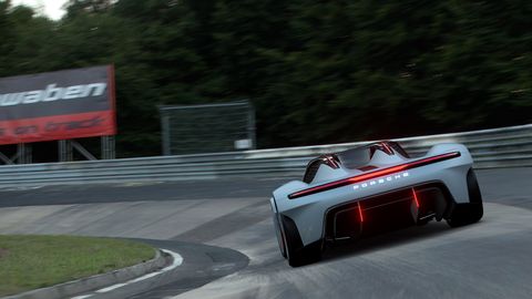 Porsche’s Vision Gran Turismo Is Ready To Tear Up Virtual Tracks