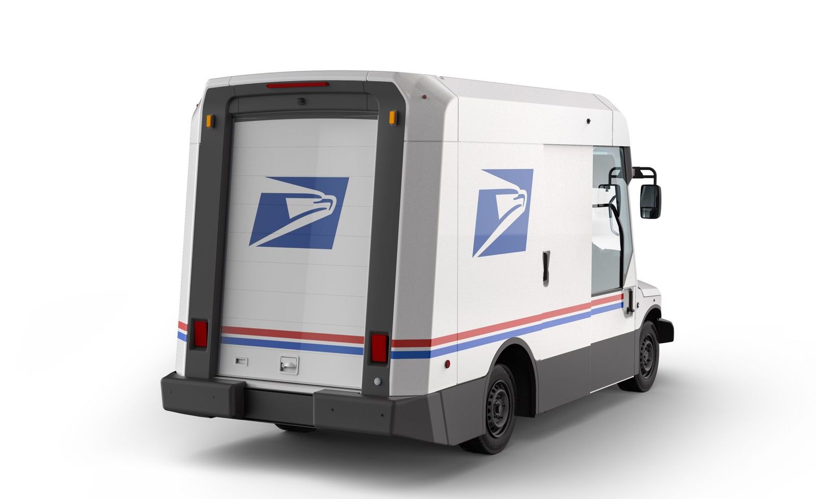 USPS Oshkosh Defense Mail-Delivery Truck Spotted on the Street