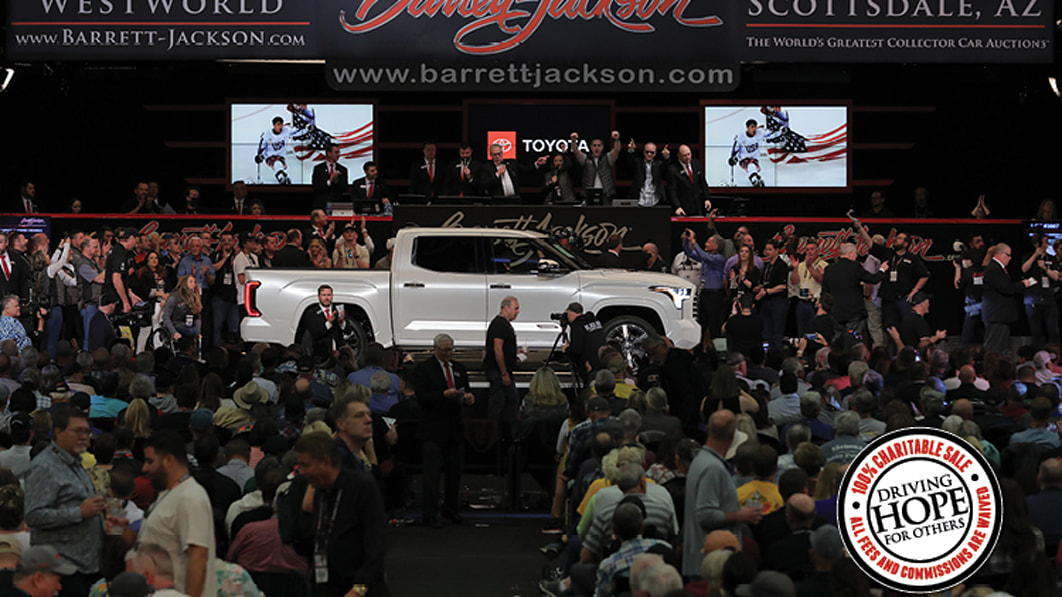 Toyota Tundra Capstone #001 sells for $700,000